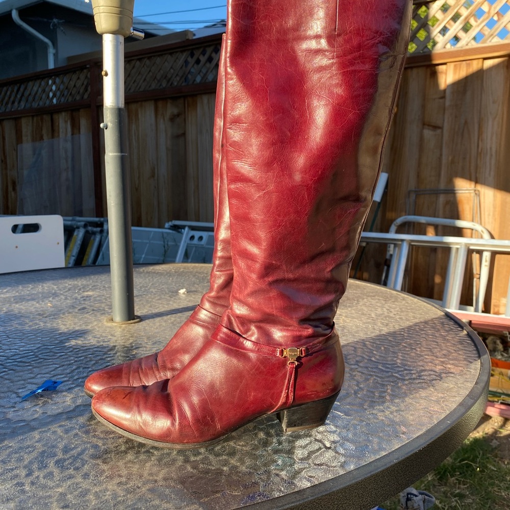 Salvatore Ferragamo High boots size 8